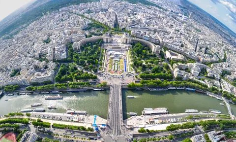 The Eiffel Tower, Paris Stock Photos