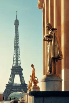 Eiffel Tower Paris Foto stock