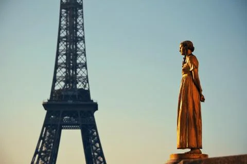 Eiffel Tower Paris Foto stock