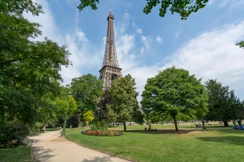  The Eiffel tower in Paris Foto stock