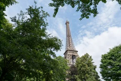  The Eiffel tower in Paris Stock Photos