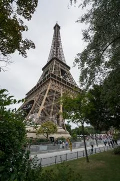  The Eiffel tower in Paris Foto stock