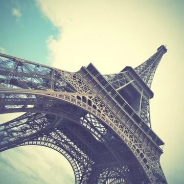 Eiffel Tower in Paris Stock Photos