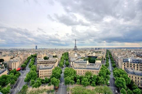 Eiffel Tower, Paris Stock Photos