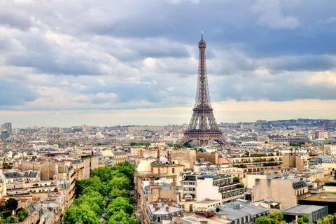 Eiffel Tower, Paris Stock Photos
