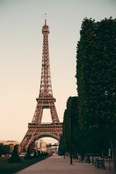 Eiffel Tower Paris Stockfoto's