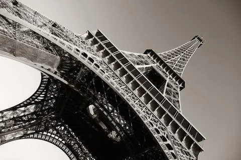 Eiffel Tower Paris Foto stock
