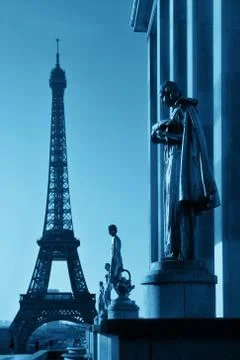 Eiffel Tower Paris Foto stock