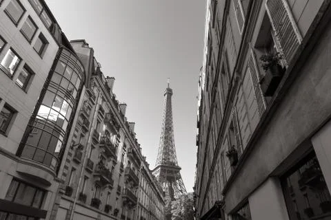 Eiffel Tower in Paris Foto stock