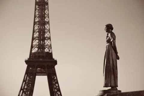 Eiffel Tower Paris Foto stock