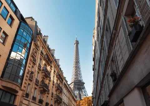 Eiffel Tower in Paris Stock Photos