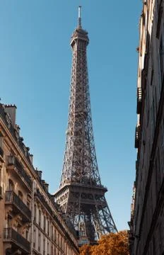 Eiffel Tower in Paris Foto stock