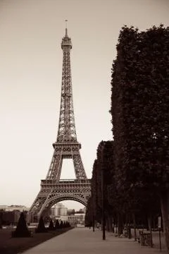 Eiffel Tower Paris Foto stock