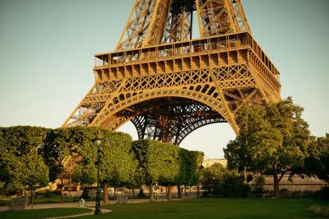 Eiffel Tower Paris Foto stock