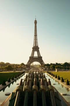 Eiffel Tower Paris Stock Photos