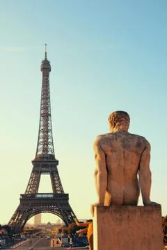 Eiffel Tower Paris Foto stock