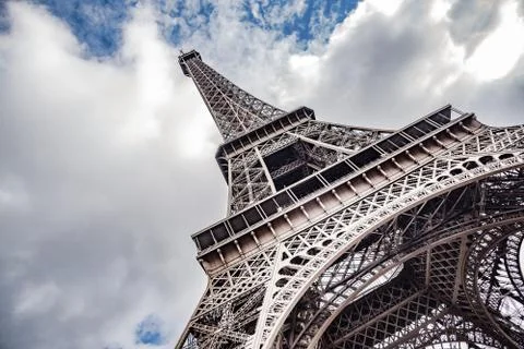Eiffel tower, Paris. Foto stock