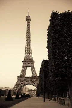 Eiffel Tower Paris Foto stock