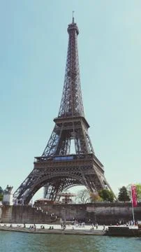 Eiffel Tower in Paris Stock-Fotos