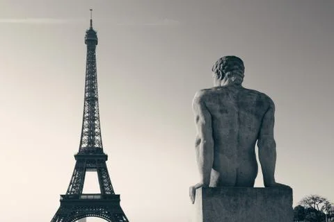 Eiffel Tower Paris Foto stock