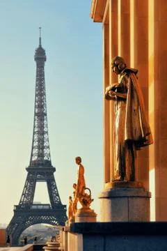 Eiffel Tower Paris Foto stock