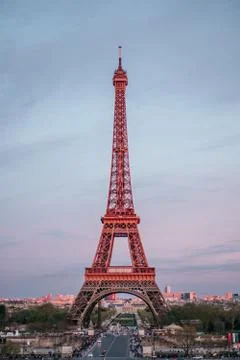 Eiffel Tower in Paris Foto stock