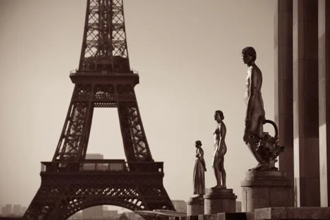 Eiffel Tower Paris Stock Photos