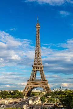 Eiffel Tower in Paris 스톡 사진