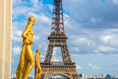 Eiffel Tower in Paris 写真素材