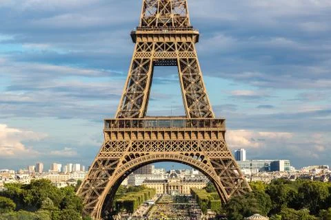 Eiffel Tower in Paris 스톡 사진