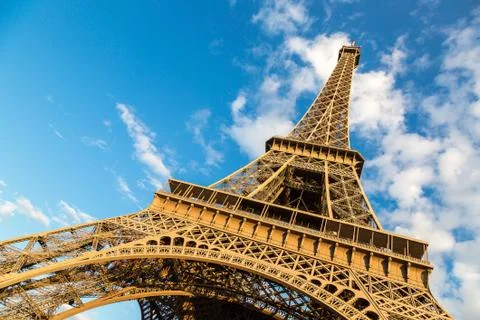 Eiffel tower in Paris Foto stock