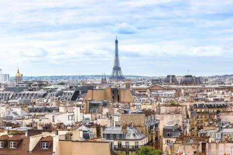 Eiffel Tower in Paris 스톡 사진