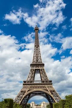 Eiffel tower in Paris Foto stock