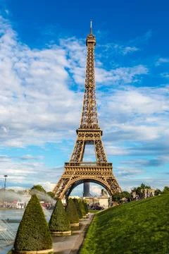 Eiffel Tower in Paris Stock Photos