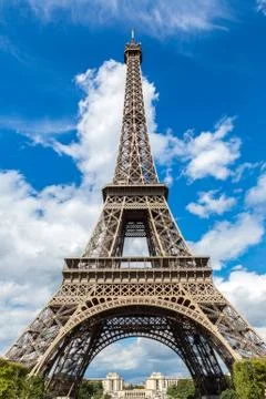Eiffel tower in Paris Foto stock