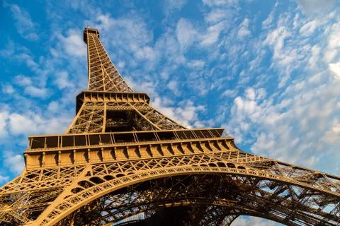 Eiffel tower in Paris Foto stock