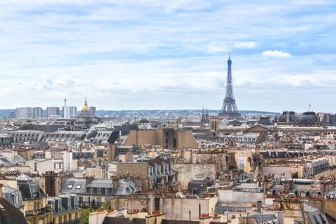 Eiffel Tower in Paris Foto stock