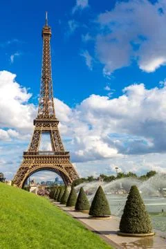 Eiffel Tower in Paris 스톡 사진