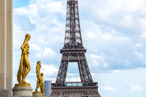 Eiffel Tower in Paris Stock Photos
