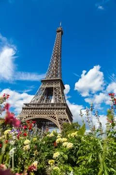 The Eiffel Tower in Paris Foto stock