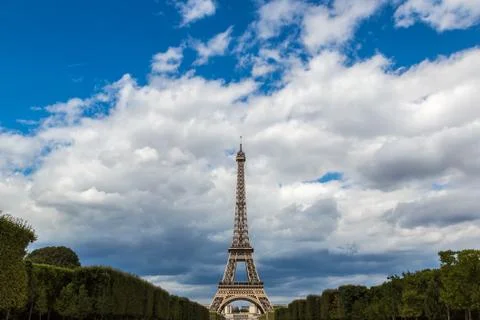 Eiffel tower in Paris Foto stock