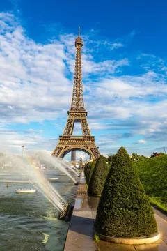 Eiffel Tower in Paris Foto stock