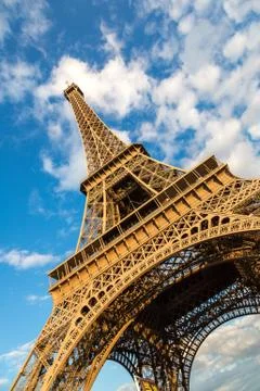 Eiffel tower in Paris Stock Photos