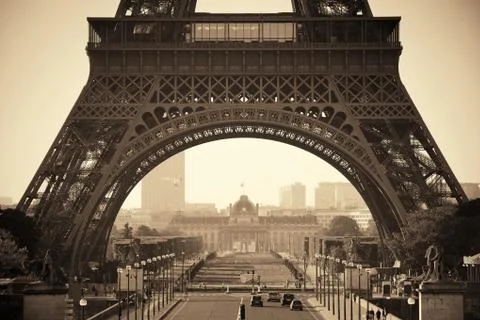 Eiffel Tower Paris Stock Photos