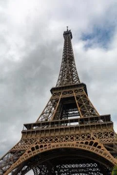 The Eiffel Tower in Paris Stock Photos
