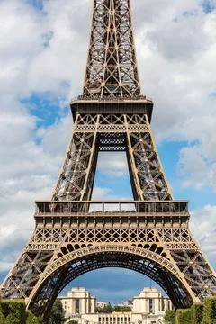 Eiffel tower in Paris Foto stock