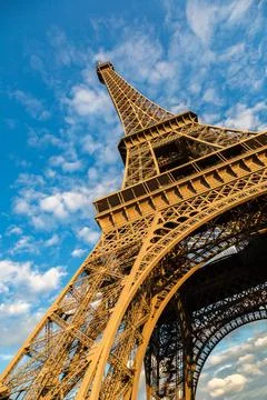 Eiffel tower in Paris Stock Photos
