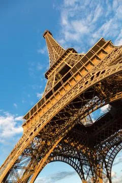 Eiffel tower in Paris Foto stock