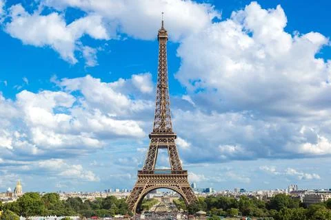 Eiffel Tower in Paris Stock Photos
