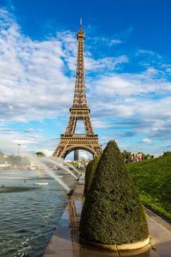 Eiffel Tower in Paris Stock Photos